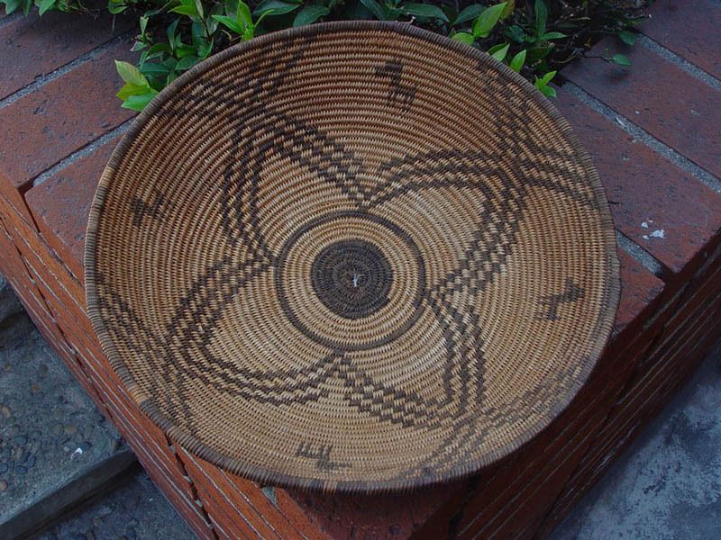 Authentic Apache Indian Basketry Bowl c.1910  