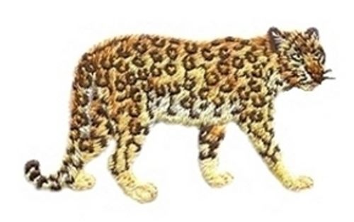 Leopard Panther Big Jungle Cat Iron On Appliques Patches 155474  