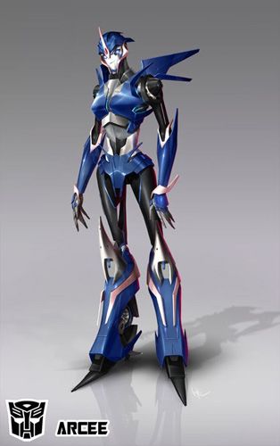   Animated Series Deluxe Arcee ANIME MANGA ACTION FIGURE NEW  