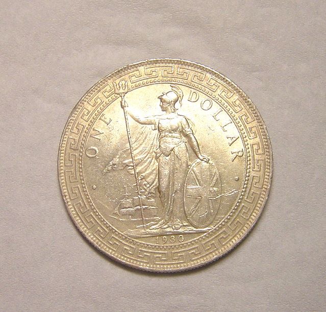 1930 British Trade Dollar UK China Britain AU  