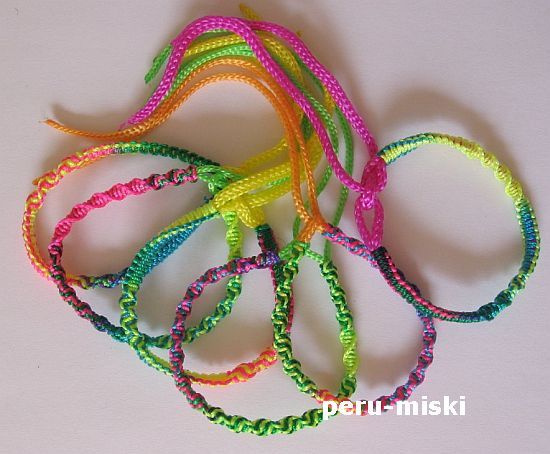   BRACELETS, Handmade in Peru, Multicolor, Party Favors, Fundraisers