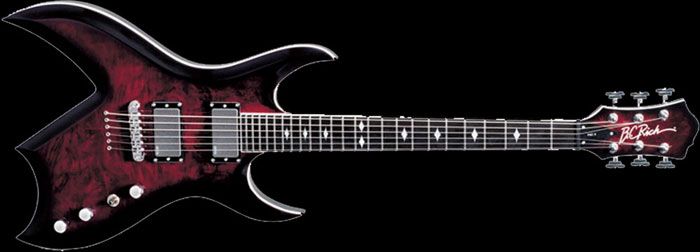 Brand New BC Rich Pro X Bich Electric Guitar   Black Cherry Burst