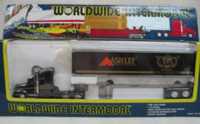 WORLDWIDE INTERMODEL ASHLEY FURNITURE DIECAST TOY TRUCK  