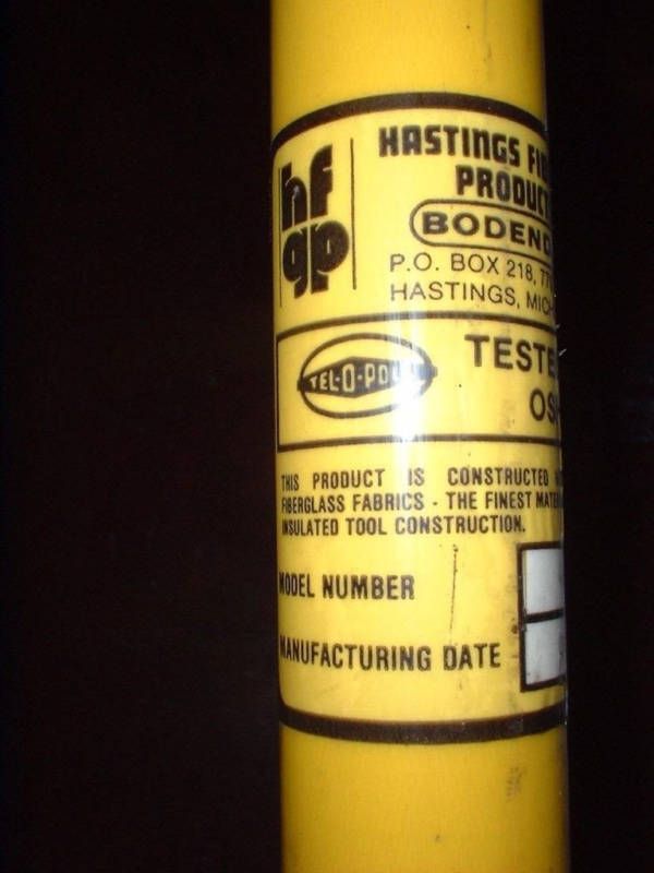 HASTINGS 10 TELEPOLE MODEL #46210 (BODENDIECK), USED  