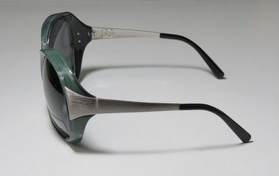 NEW DOLCE & GABBANA 6046 GREEN/RUTHENIUM/GRAY OVERSIZED SUNGLASS 