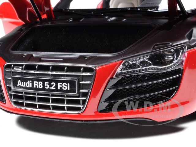 AUDI R8 5.2 FSI QUATTRO RED 118 DIECAST MODEL KYOSHO  