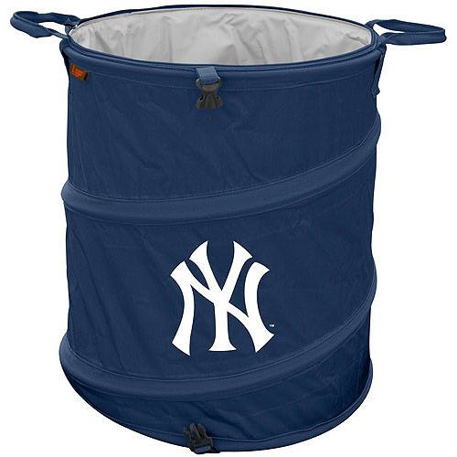 New York Yankees Cooler Trash Can Collapsable Hamper  