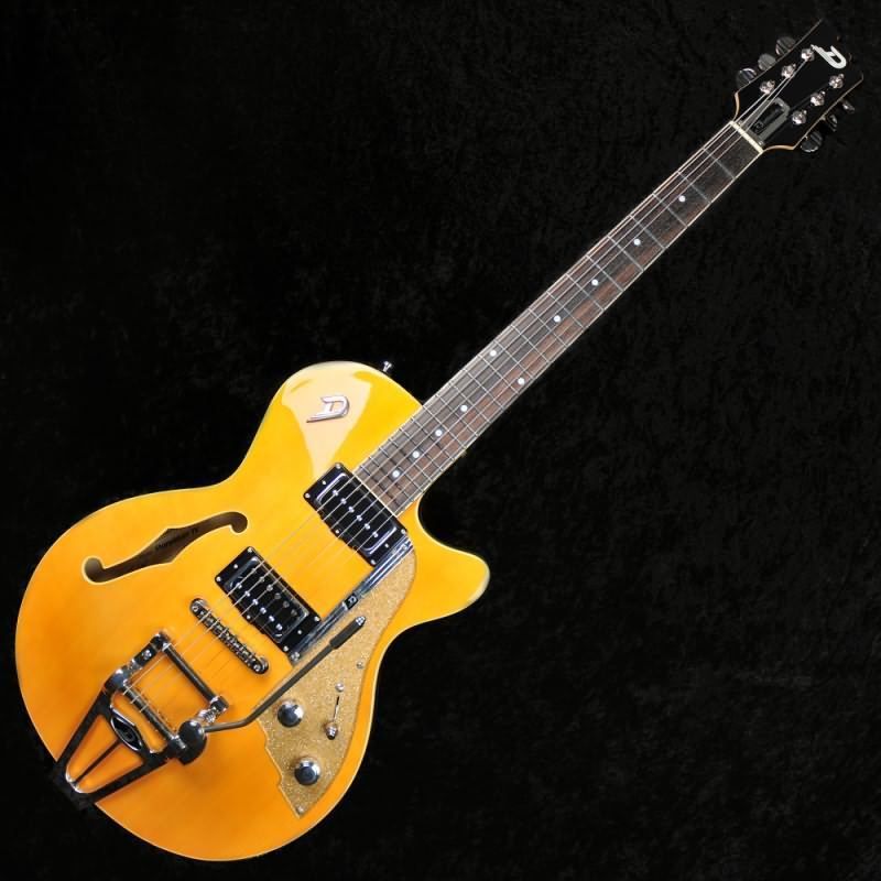 Duesenberg Starplayer TV Semi Hollow Electric Guitar Trans Orange with 