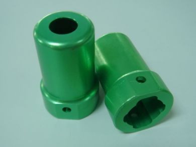 Axial AX10 Green straight axle adaptor CR 01 crawler  