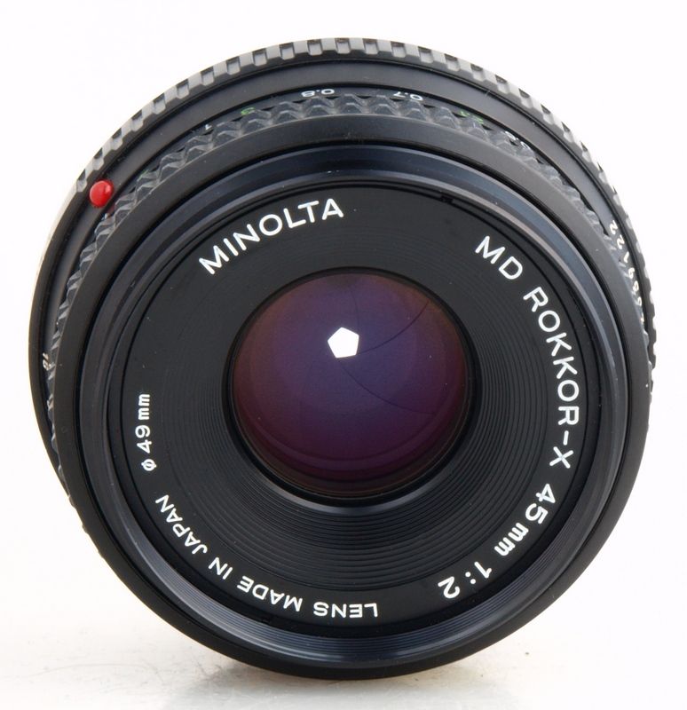 The lens made in Japan . Suitable filter diameter is 49mm . 