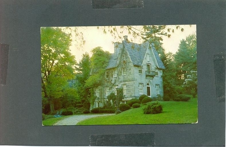 USA OHIO 1840 POSTCARD 20745 CASTLE STONE COSHOCTON HILL ELI NICHOLS 