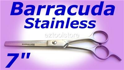 12pc WHOLESALE 7 Barracuda Barber THINNING Scissors   BAR165