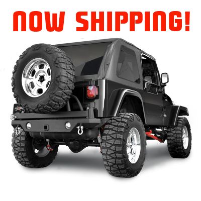 Rampage Trail Soft Top in Black Diamond with Tinted Windows for 97 06 