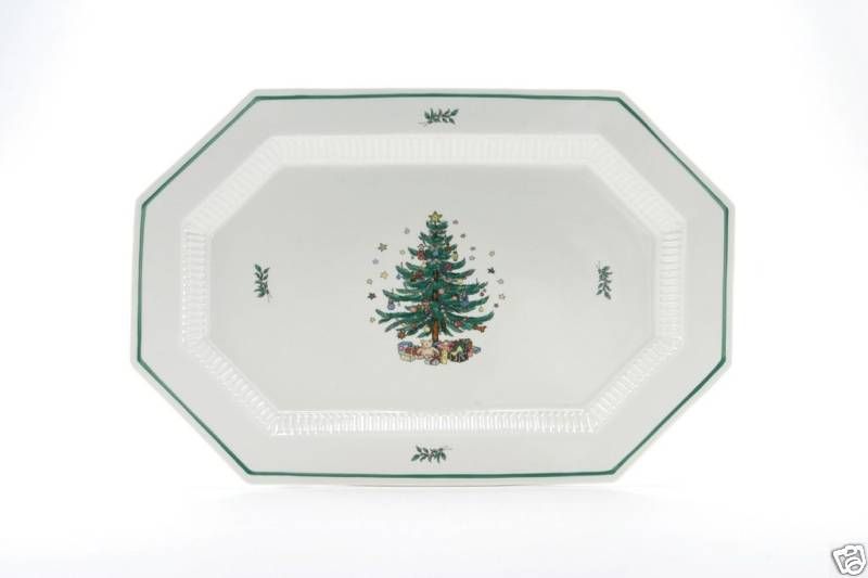 Nikko CHRISTMASTIME China 20 Turkey Platter NIB LOOK  