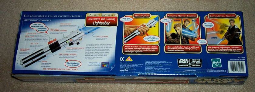 STAR WARS INTERACTIVE JEDI TRAINING LIGHTSABER NEW  