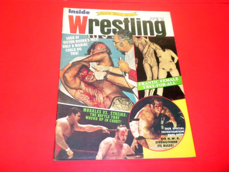 INSIDE WRESTLING magazine 1973 December VINTAGE  