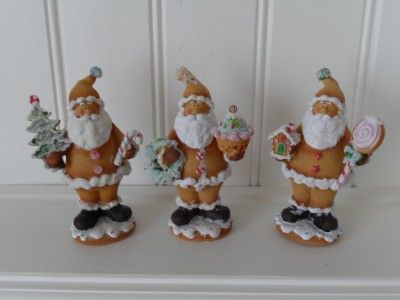 CHRISTMAS GINGERBREAD SANTA CLAUS FATHER CHRISTMAS DECORATION  