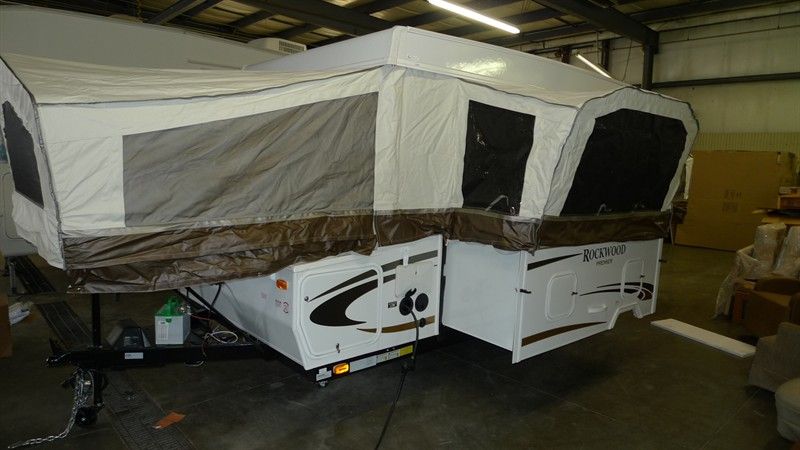 2012 Rockwood Premier 2317G Pop Up Fold Down Camper SLIDEOUT SHOW 