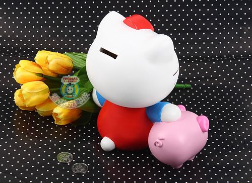 SANRIO HELLO KITTY 3D BIG COIN BANK/ ORNAMENT  