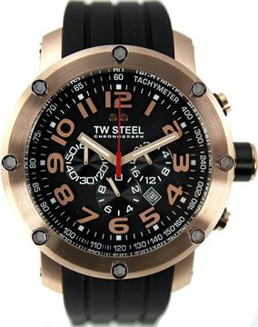   Fast Ship TECH 45mm Mens Chronograph Watch Brand NEW Rose  