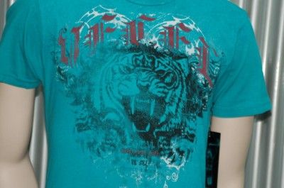 Vecel S/S Tattoo Vintage T Shirt Turquoise Vecel $65 M  