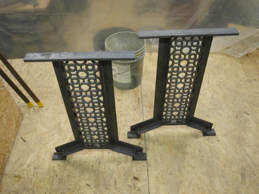 Elegant Iron Machine legs INDUSTRIAL TABLE base FURNITURE ANTIQUE 