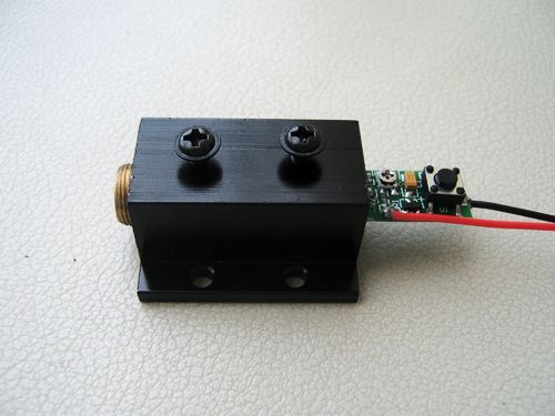   Industrial/Green Laser module/W/h Heatsink/3.7 4.2V/Thick Laser Beam