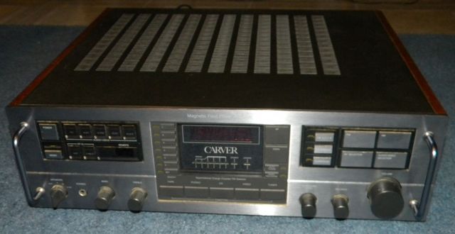 CARVER RECEIVER   AVR 100 Magnetic Field Power Amplifier   needs 