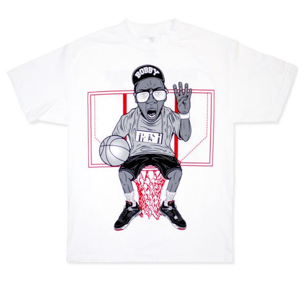 BOBBY FRESH 4 THE LOVE OF KICKS RETRO 4S JORDANS THROWBACK TEE FREE 