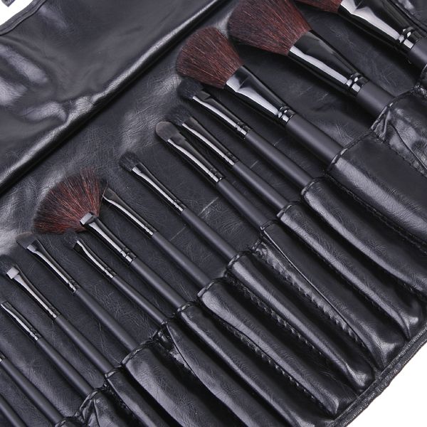 18 PCS Eyeshadow Brusher Makeup Brush Set Kit+Case  