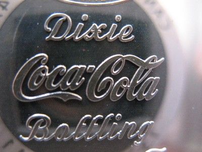 OZSILVER .999 RARE (BRISTOL VA. TENN.) COCA COLA 75TH ANNIVERSARY 