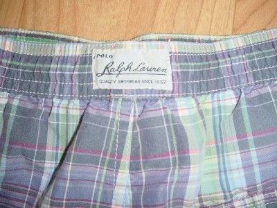 BOYS ~RALPH LAUREN POLO~ PONY LOGO SWIM TRUNKS, 4 4T  