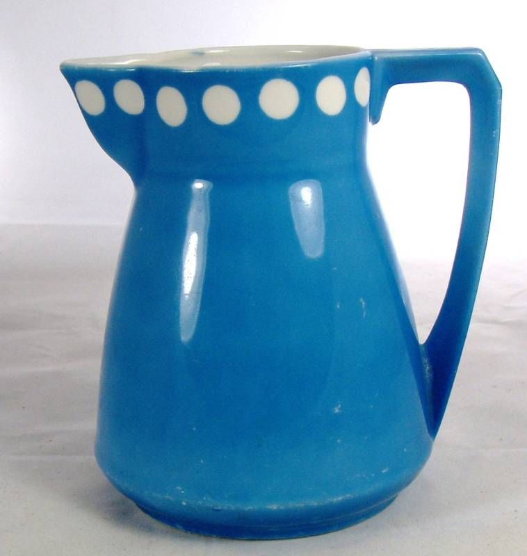 Vintage Ceramic Pitcher Celebrate Germany Registered  