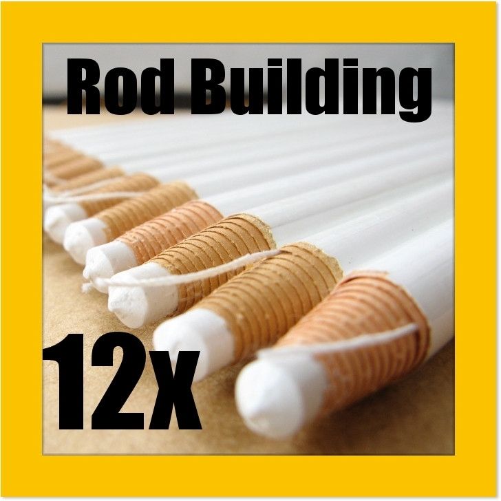   Markers Wax Grease Pencil Rod Building WHITE NEW (12 Counts)  