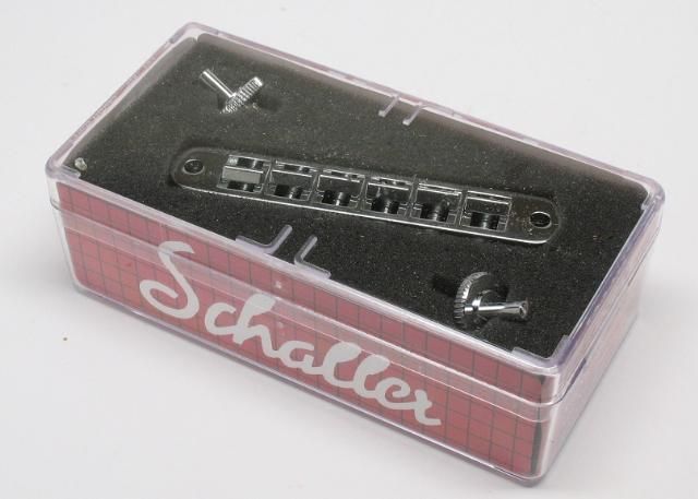 New Genuine SCHALLER GTM Tuneomatic Guitar Bridge SCHALLER 45061 