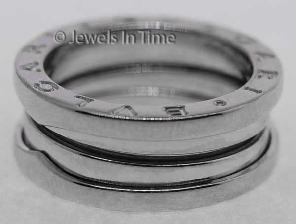 Bvlgari B Zero 18K White Gold Band  