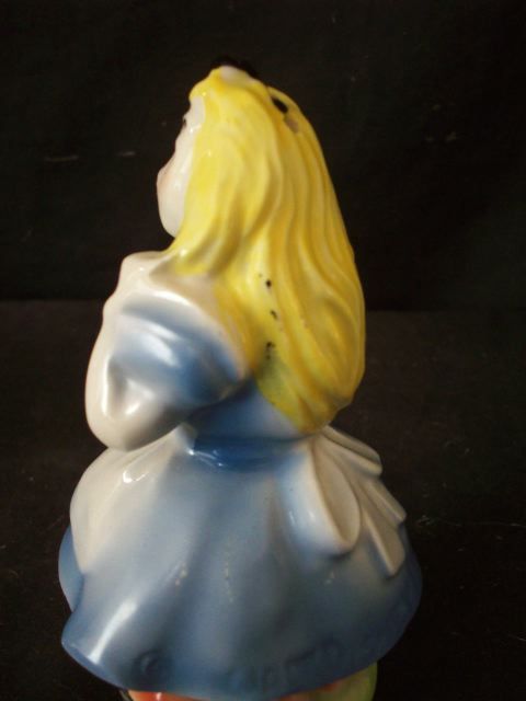 ALICE IN WONDERLAND REGAL CHINA SALT AND PEPPER #C76  