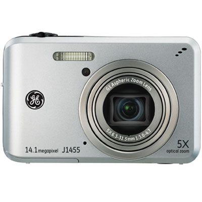 GE J1455 SL 14.1MP Compact Camera 3 LCD 5x Silver New  