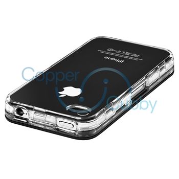 Touchable Crystal Case Cover+Privacy Protector for iPhone 4 s 4s New 