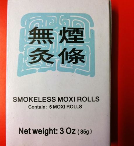 Smokeless Moxi Rolls moxibustion 无烟灸条 5 sticks 3 oz  