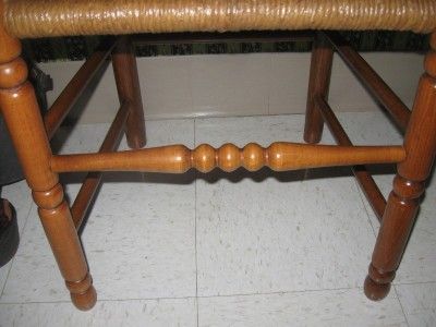 Tell City Chair Company Andover # 48 Maple Caned Seat Ladderback Chair 