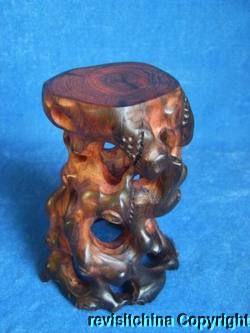 Unique Excellent Rosewood Wood Root Stand  