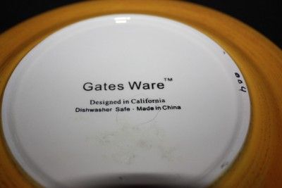 Gates Ware Rooster Plates Salad Size   Please Contribute  