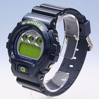 Casio G Shock Mirror Dial LCD Metallic Case DW6900SB 2  