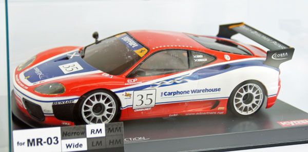 Kyosho Mini Z MZP310SE Ferrari 360 GTC Scuderia Ecosse  