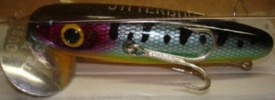 Arbogast Musky Jitterbug Perch Color Pattern NIP  