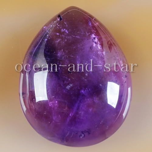 A+ Natural Amethyst Cabochon CAB A105528(Free Ship)  