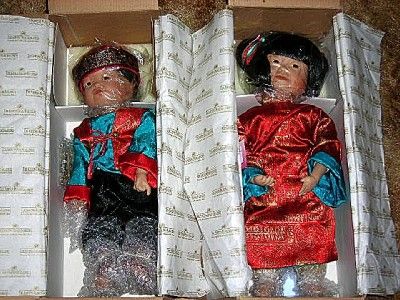 Ming & Mei Mei Dolls~Yolanda Bello~Ashton Drake~NIB,COA  