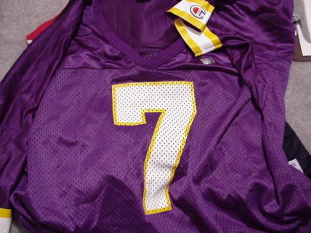 Minnesota Vikings Cunningham Jersey Adult XXl 2xl NWT  