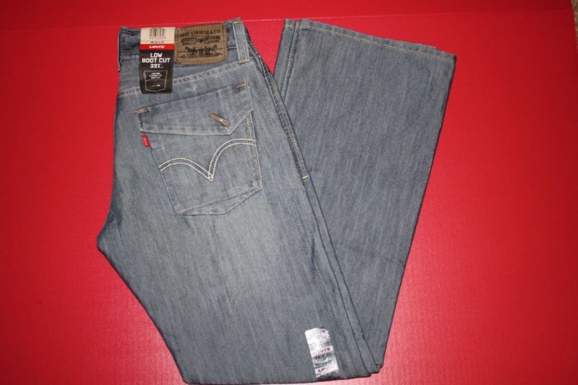 NWT MENS LEVIS 527 0011 BOOT CUT JEANS SAIL  